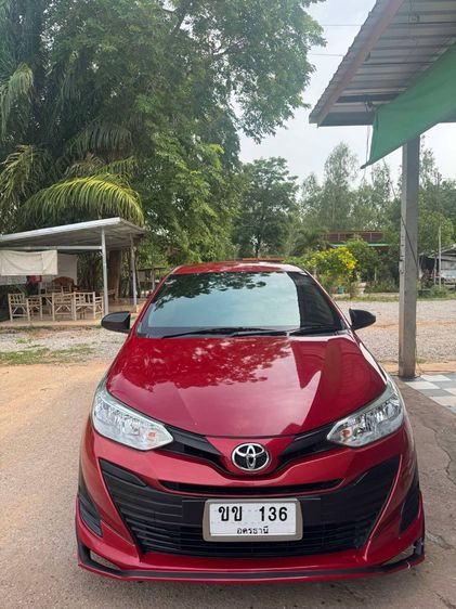 Toyota Yaris ATIV 2019 1.2 J Eco Sedan เบนซิน เกียร์อัตโนมัติ แดง รูปที่ 2
