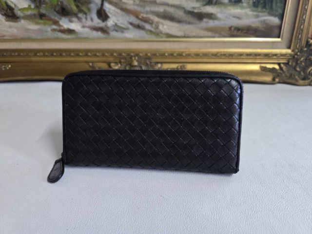 กระเป๋าสตางค์ใบยาว bottega แท้