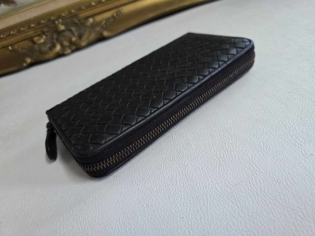 กระเป๋าสตางค์ใบยาว bottega แท้ รูปที่ 2