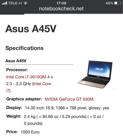 notebook ASUS -A45V intel core i7 รูปที่ 5