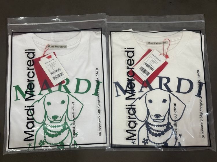 แขนสั้น เสื้อ Mardi mercredi 