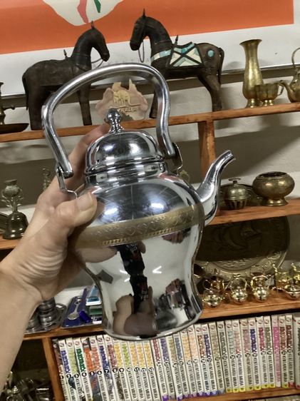 Vintage Arabic Dallah Coffee Pot Set AL SAIF  Saudi Brand  Made in Korea 1970s ถึง 1980s รูปที่ 10