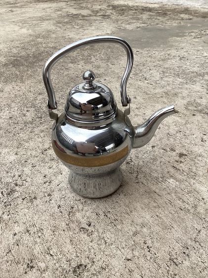 Vintage Arabic Dallah Coffee Pot Set AL SAIF  Saudi Brand  Made in Korea 1970s ถึง 1980s รูปที่ 3