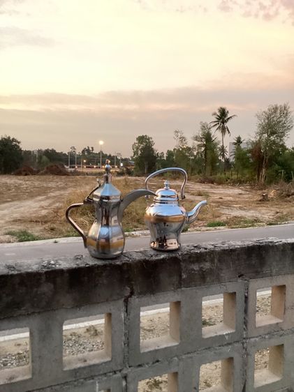 Vintage Arabic Dallah Coffee Pot Set AL SAIF  Saudi Brand  Made in Korea 1970s ถึง 1980s รูปที่ 14