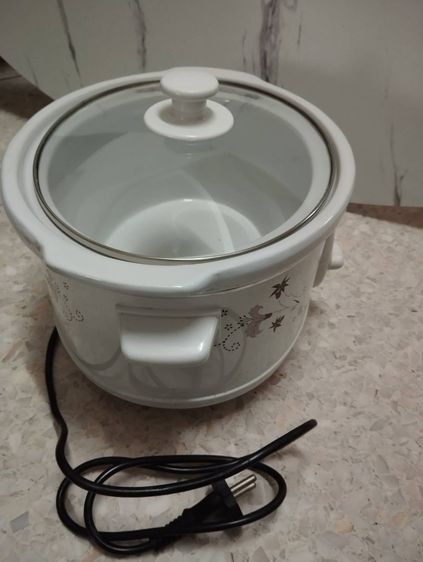 มือ2 หม้อตุ๋นไฟฟ้า (Slow Cooker) ยี่ห้อ Scotch ครับ เป็นอุปกรณ์ที่เหมาะมากสำหรับการทำอาหารประเภทตุ๋น ต้มจืด รูปที่ 2