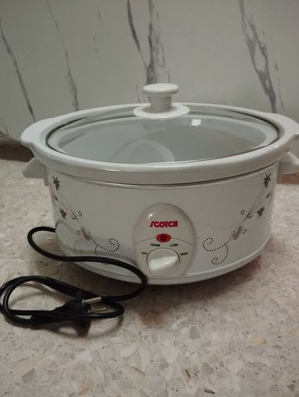 มือ2 หม้อตุ๋นไฟฟ้า (Slow Cooker) ยี่ห้อ Scotch ครับ เป็นอุปกรณ์ที่เหมาะมากสำหรับการทำอาหารประเภทตุ๋น ต้มจืด รูปที่ 8