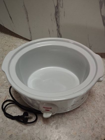มือ2 หม้อตุ๋นไฟฟ้า (Slow Cooker) ยี่ห้อ Scotch ครับ เป็นอุปกรณ์ที่เหมาะมากสำหรับการทำอาหารประเภทตุ๋น ต้มจืด รูปที่ 7