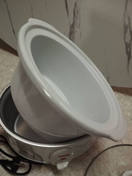 มือสอง หม้อตุ๋นไฟฟ้า (Slow Cooker) ยี่ห้อ Scotch ครับ เป็นอุปกรณ์ที่เหมาะมากสำหรับการทำอาหารประเภทตุ๋น ต้มจืด รูปที่ 6