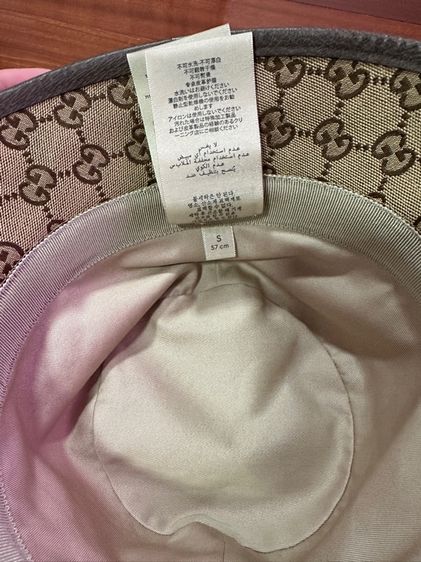 หมวกGucci ของแท้อุปกรณ์ครบพร้อมใบเสร็จ รูปที่ 5