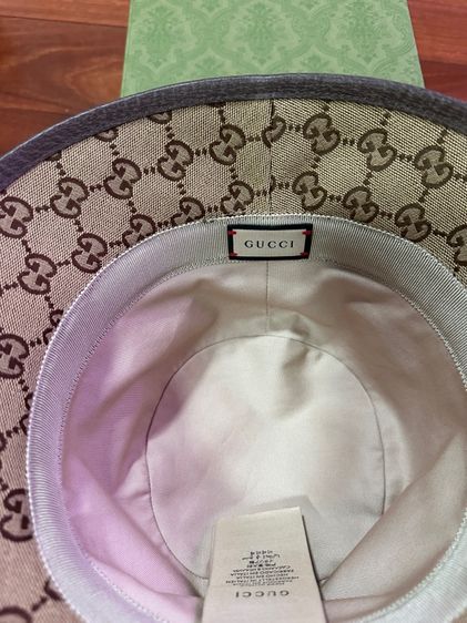 หมวกGucci ของแท้อุปกรณ์ครบพร้อมใบเสร็จ รูปที่ 4