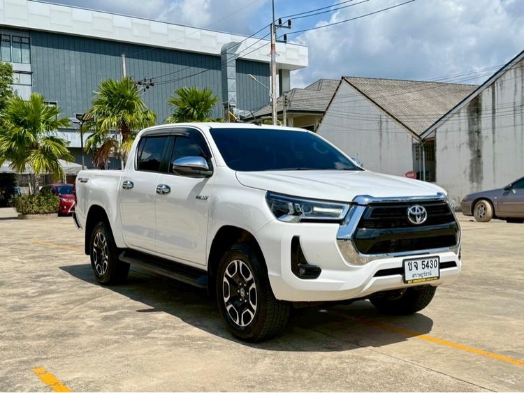 Toyota Hilux Revo 2022 2.4 Prerunner Mid Pickup ดีเซล ไม่ติดแก๊ส เกียร์อัตโนมัติ ขาว รูปที่ 3