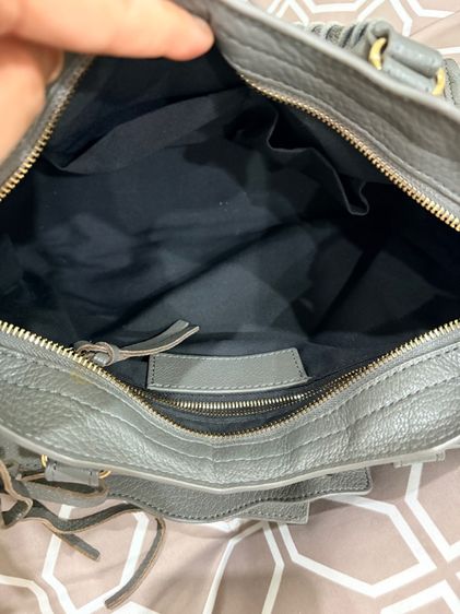 กระเป๋าหนังแท้ BL เทาอ่อน รูปที่ 3