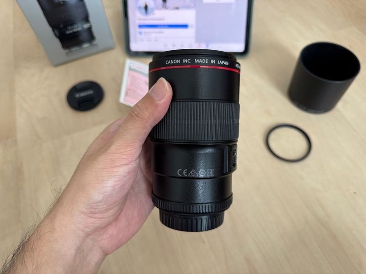 Canon EF100mm f2.8L อดีตศูนย์ รูปที่ 4