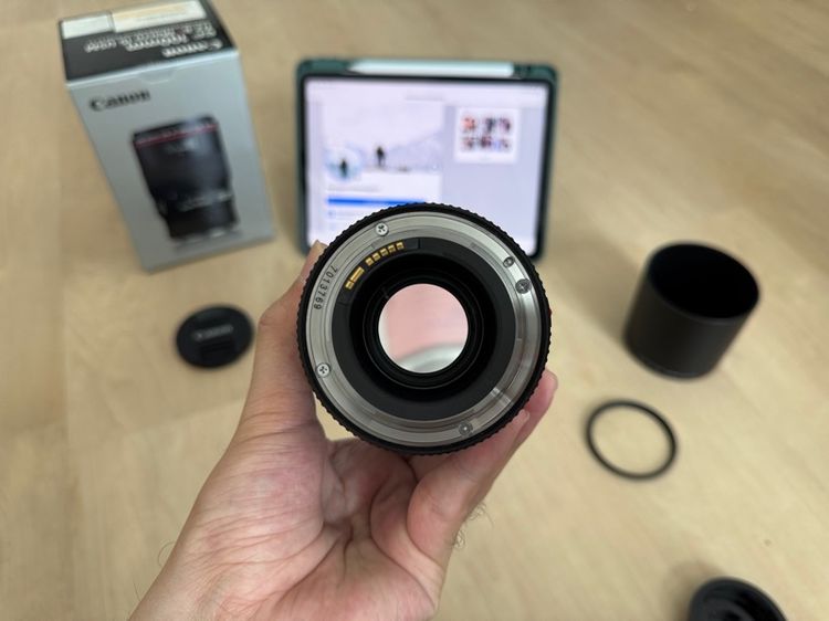 Canon EF100mm f2.8L อดีตศูนย์ รูปที่ 6