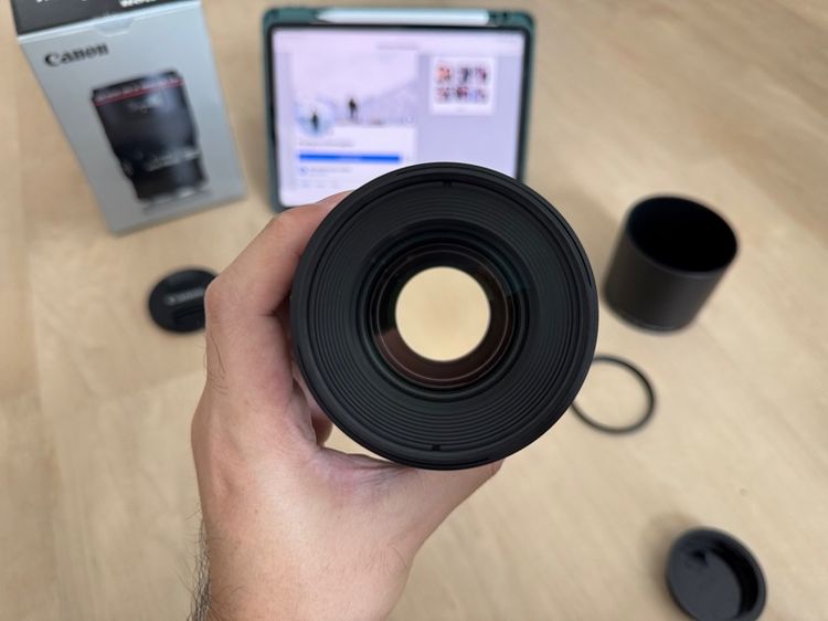 Canon EF100mm f2.8L อดีตศูนย์ รูปที่ 7