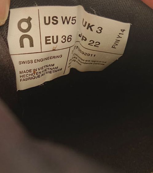 รองเท้าผ้าใบ Loewe X ON เบอร์ US5 , EU36 รูปที่ 10