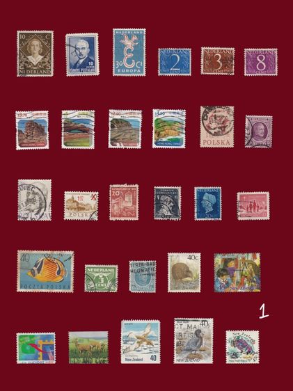 ชุดแสตมป์ผ่านใช้