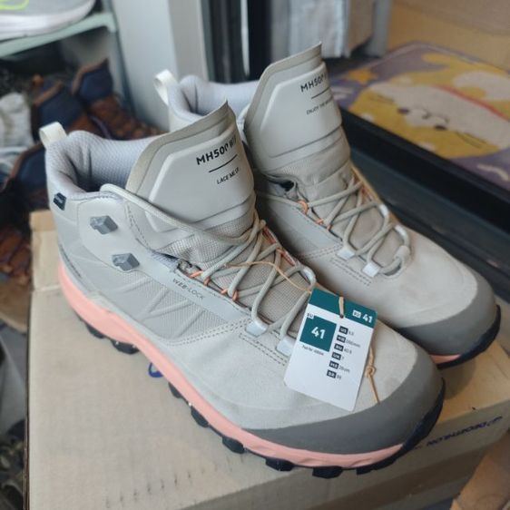 รองเท้าเดินป่าผู้หญิง กันน้ำ Decathlon MH500 
 รูปที่ 4