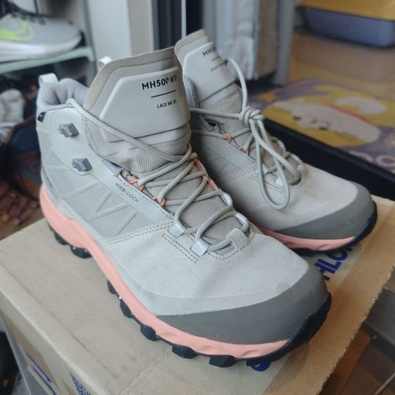 รองเท้าเดินป่าผู้หญิง กันน้ำ Decathlon MH500 
 รูปที่ 11