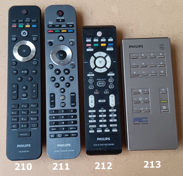 PHILIPS REMOTE (1-224) รีโมท ฟิลิปส์ เครื่องเสียง DVD VCD CD TAPE VDO LASER DISC BLU RAY COMBO รูปที่ 7