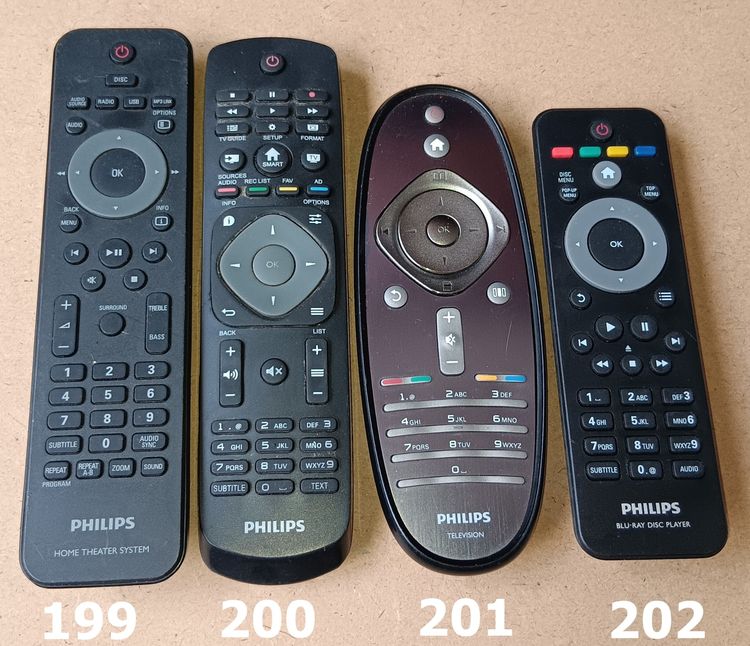 PHILIPS REMOTE (1-224) รีโมท ฟิลิปส์ เครื่องเสียง DVD VCD CD TAPE VDO LASER DISC BLU RAY COMBO รูปที่ 5