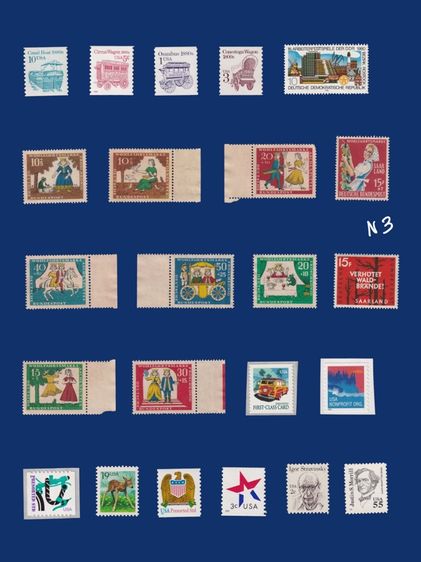 ชุดแสตมป์ไม่ผ่านใช้ รูปที่ 3