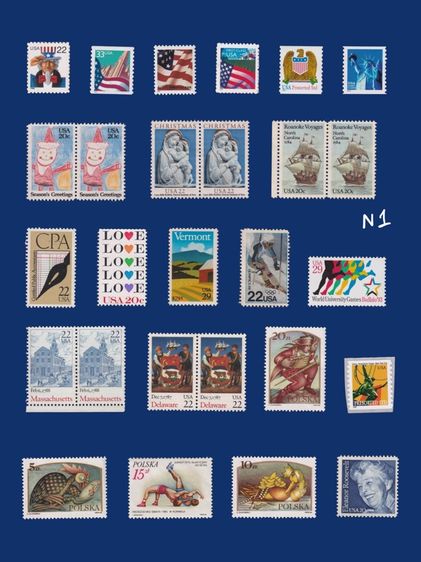 ชุดแสตมป์ไม่ผ่านใช้