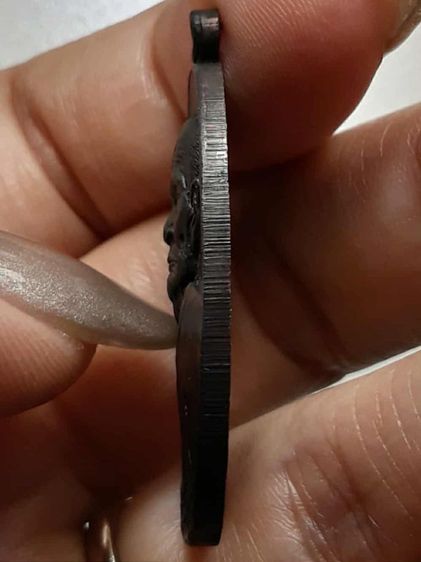 เหรียญหลวงพ่อทบปี 2518 ทองแดงรมดำ รูปที่ 4