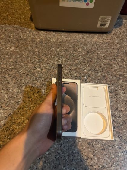 ขายไอโฟน15ProMaxสีNatural Titanuim 512กิ๊กมีกล่องอีมี่ตรงสภาพสวยๆสูนTrueใช้งานดีถูกกกกกมากกก รูปที่ 6