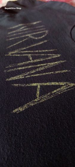 เสื้อวงNirvana T-Shirt Year2014s' รูปที่ 5