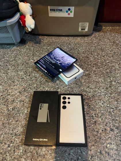 ขายSamsungS24UltraสีหายากSilver Titanuim 512กิ๊กจอสวยๆหายากมากๆมีกล่องไร้รอยตกใช้งานดีถูกมากก รูปที่ 2