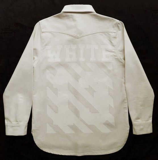 OFF-WHITE (denim shirt) รูปที่ 2