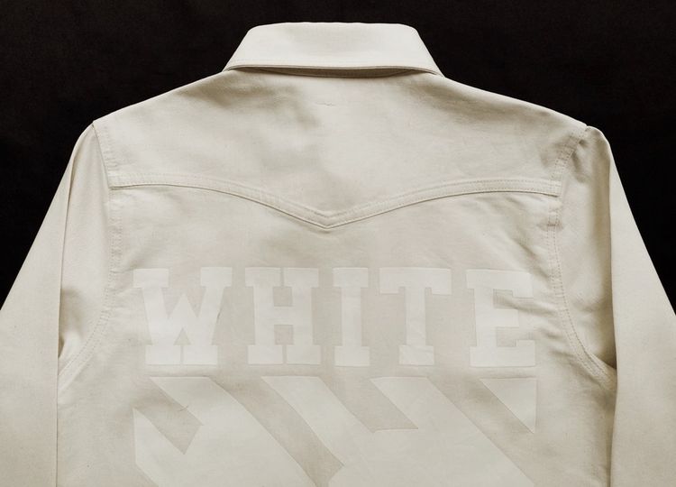 OFF-WHITE (denim shirt) รูปที่ 12