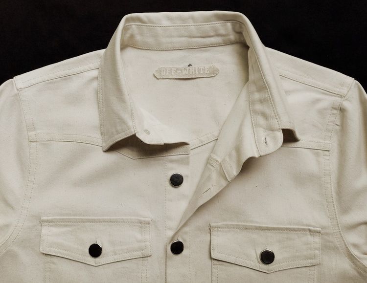 OFF-WHITE (denim shirt) รูปที่ 5