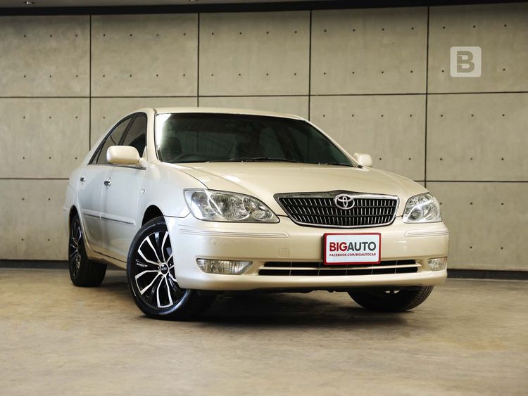 Toyota Camry 2005 2.4 G Sedan เบนซิน ไม่ติดแก๊ส เกียร์อัตโนมัติ น้ำตาล