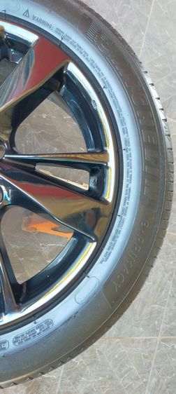 แม็กนิสสัน ขอบ17 สีอบpowder coat พร้อมยางมิชลิน 225 50 17 ปลายปี23 ยางสวยทุกเส้น ใส่จุ๊ค  teana เซลฟี่1 รูปที่ 8