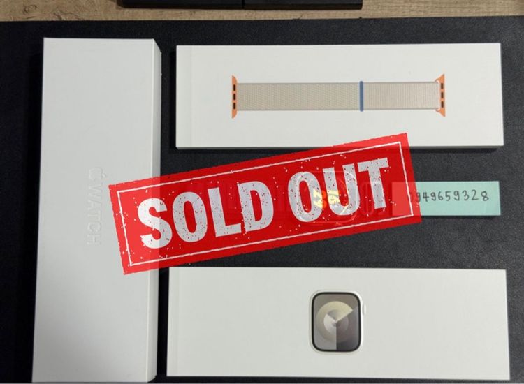 (Sold Out) Apple Watch Series 9 45 มม Cellular มี Apple Care Plus  ถึง 28 มกราคม 2569