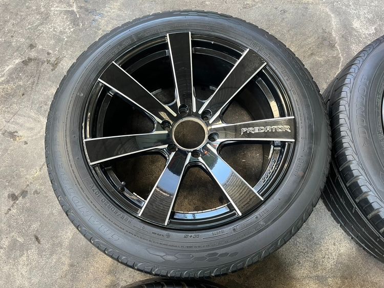 ✨ล้อแม็ก 6รู139✨PREDATOR ใบพัด ขอบ 20 แถมยาง 265-50-20 Dunlop ปลายปี 19 รูปที่ 4