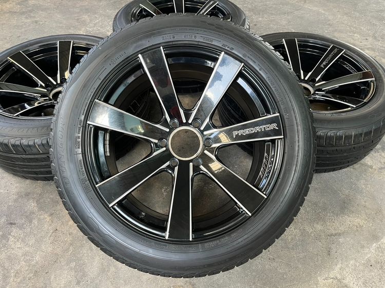 ✨ล้อแม็ก 6รู139✨PREDATOR ใบพัด ขอบ 20 แถมยาง 265-50-20 Dunlop ปลายปี 19 รูปที่ 2