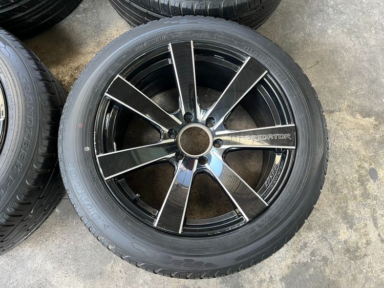 ✨ล้อแม็ก 6รู139✨PREDATOR ใบพัด ขอบ 20 แถมยาง 265-50-20 Dunlop ปลายปี 19 รูปที่ 3