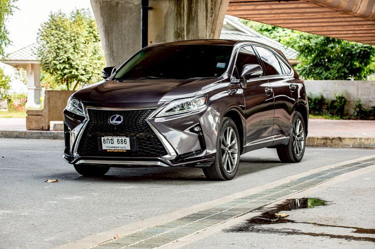 รถ Lexus RX350 3.5 4WD สี เทา