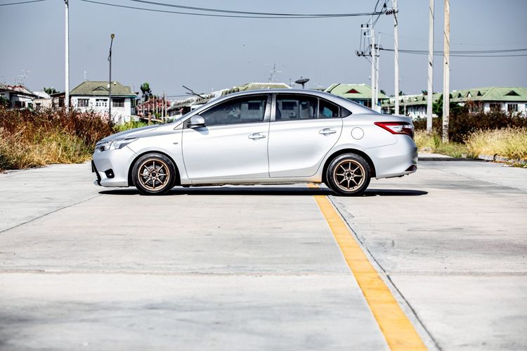 Toyota Vios 2014 1.5 E Sedan เบนซิน เกียร์อัตโนมัติ เทา รูปที่ 4