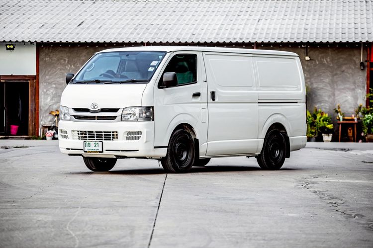 Toyota Hiace 2007 2.5 Commuter Utility-car ดีเซล เกียร์ธรรมดา ขาว รูปที่ 2