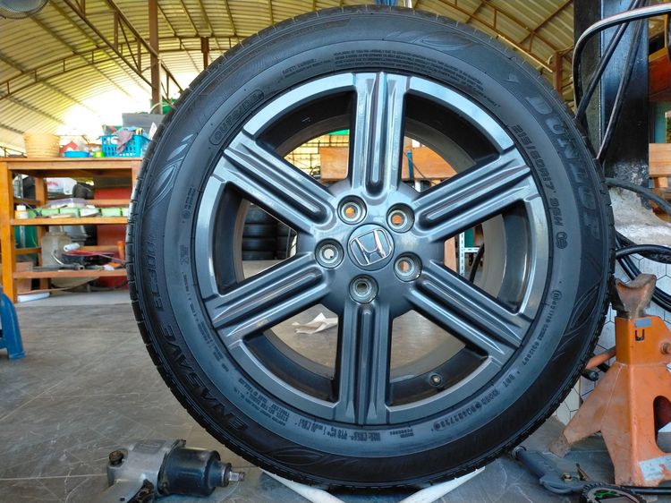 แม็กฮอนด้า ขอบ17 สีเดิม พร้อมยางดันลอป 215 60 17 ปี23 ยางสวยทุกเส้นใส่ HRV ได้ทุกรุ่น รูปที่ 4