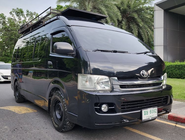 Toyota Commuter 2010 2.7 Van เบนซิน เกียร์อัตโนมัติ ดำ