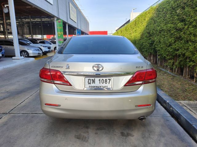 Toyota Camry 2010 2.0 G Sedan เบนซิน ไม่ติดแก๊ส เกียร์อัตโนมัติ บรอนซ์ทอง รูปที่ 4