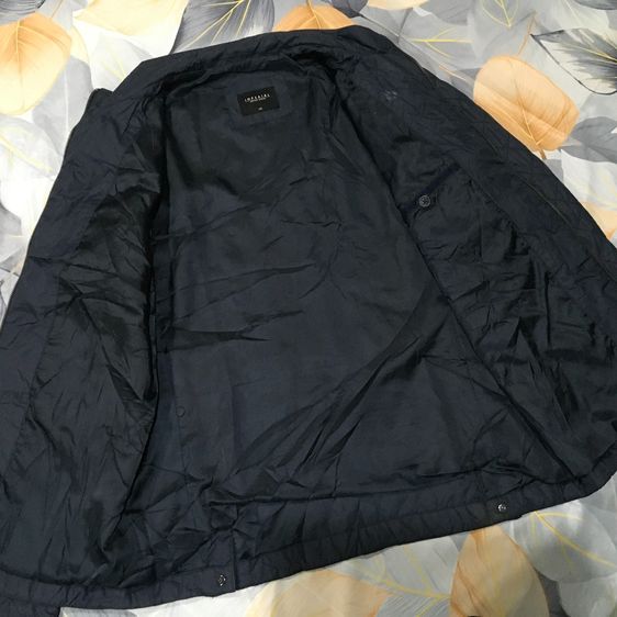 เสื้อแจ็คเก็ตกันหนาวบุนวม Imperial British design สีกรมท่าเข้ม อก44 ทรงสวย สไตล์ผู้ดีอังกฤษ มือสอง สภาพนางฟ้า รูปที่ 9