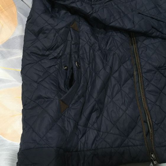 เสื้อแจ็คเก็ตกันหนาวบุนวม Imperial British design สีกรมท่าเข้ม อก44 ทรงสวย สไตล์ผู้ดีอังกฤษ มือสอง สภาพนางฟ้า รูปที่ 7