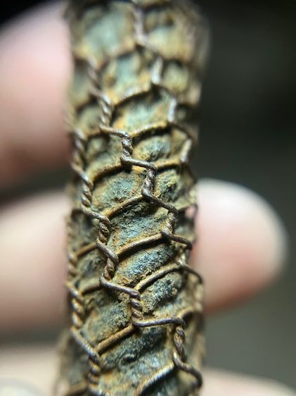 ตะกรุด 4.9 นิ้วเนื้อตะกั่วเลี่ยมเก่าไม่ทราบที่(มีสินค้าหลายรายการกดเข้ามาดูในโปรไฟล์ได้เลยครับ) รูปที่ 5