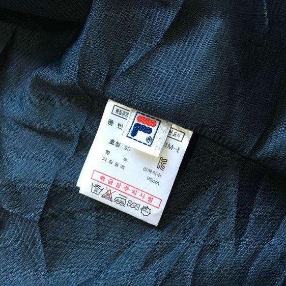 FILA เสื้อแจ็คเก็ต สีกรมท่า มือสองแท้ ดีไซน์สปอร์ต สภาพนางฟ้า ราคาคุ้มค่า รูปที่ 13